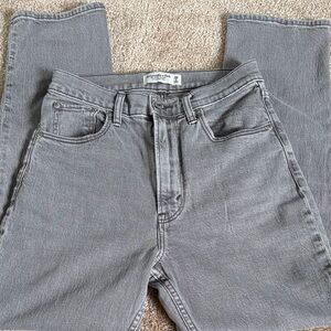 Abercrombie and Fitch Women’s Gray Jeans